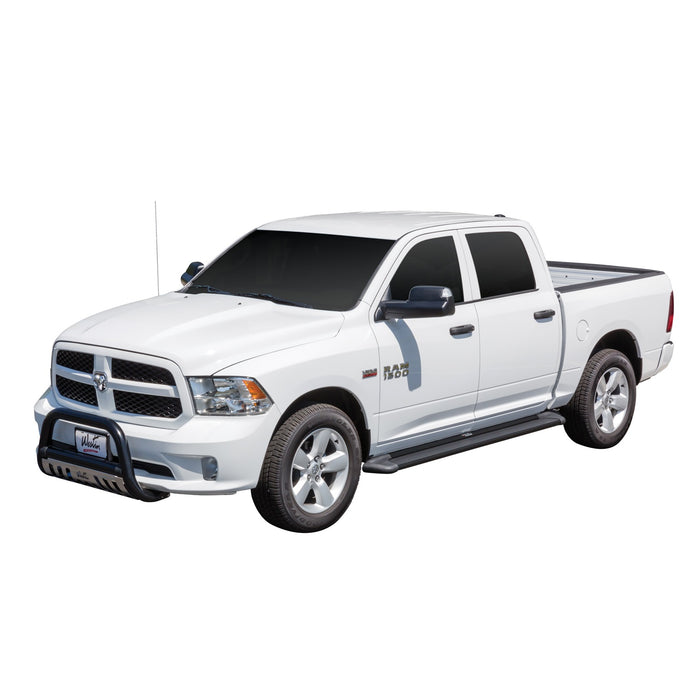 Westin 32-1965 Ultimate Bull Bar; 3 in. Dia.; Black Steel; w/Stainless Steel Skid Plate; - Truck Part Superstore