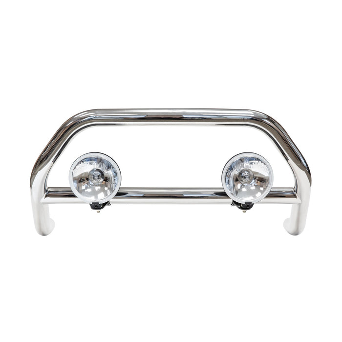 Westin 32-21000 Contour Safari Bull Bar; 2 in. Tube Diameter; Stainless Steel; w/Mount Kit; - Truck Part Superstore