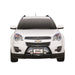 Westin 32-21025 Contour Safari Bull Bar; 2.5 in.; Black Powdercoated Steel; w/Mount Kit; - Truck Part Superstore
