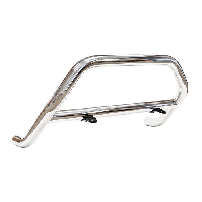 Westin 32-21040 Contour Safari Bull Bar; 2 in. Tube Diameter; Stainless Steel; w/Mount Kit; - Truck Part Superstore