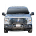 Westin 32-2455 Ultimate Bull Bar; 3 in. Dia.; Black Steel; w/Stainless Steel Skid Plate; - Truck Part Superstore