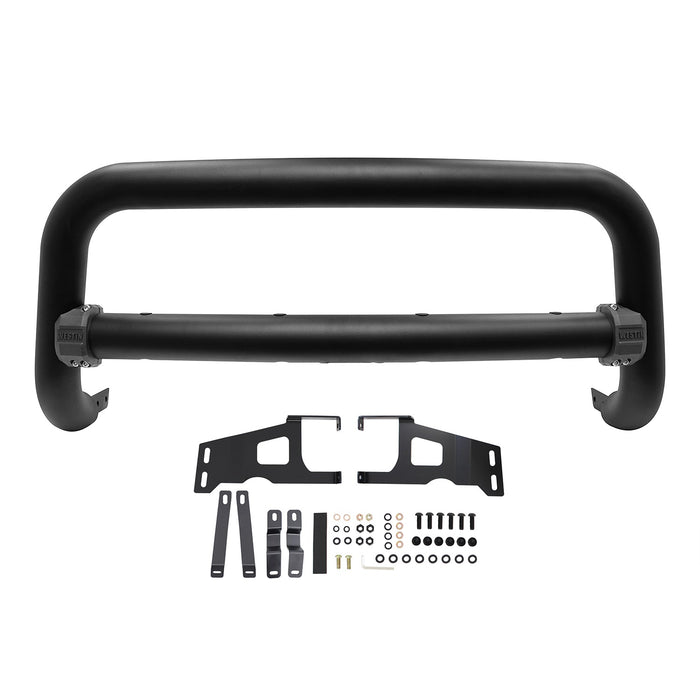 Westin 32-31005T Contour 3.5 Bull Bar; 3.5 in. Tube Diameter; Textured Black Steel; - Truck Part Superstore