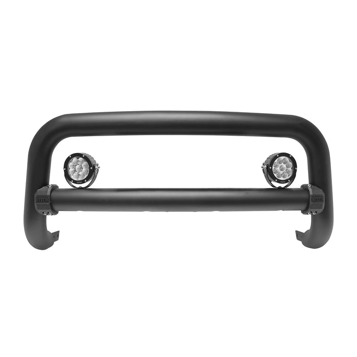 Westin 32-31005T Contour 3.5 Bull Bar; 3.5 in. Tube Diameter; Textured Black Steel; - Truck Part Superstore
