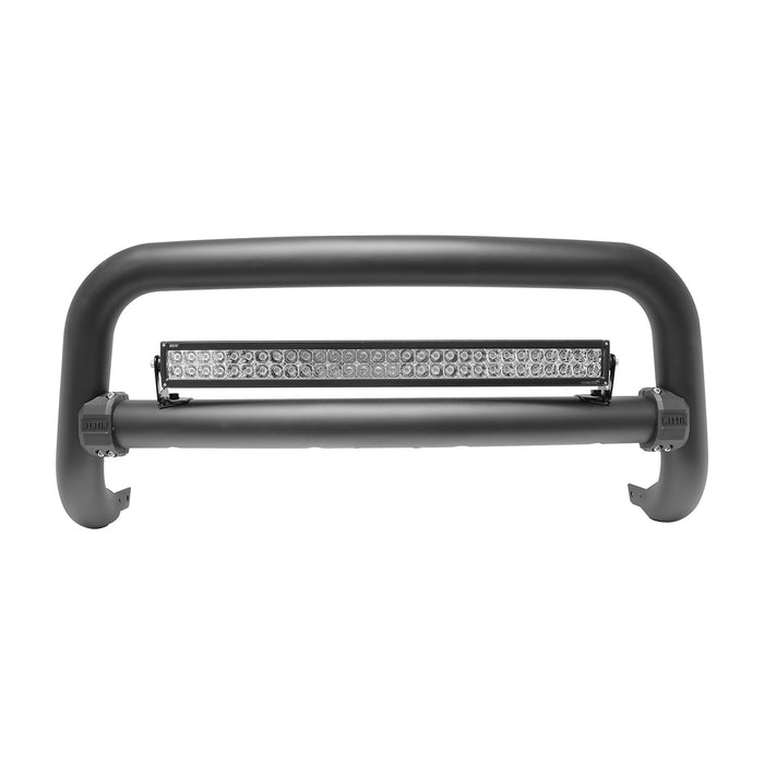 Westin 32-31005T Contour 3.5 Bull Bar; 3.5 in. Tube Diameter; Textured Black Steel; - Truck Part Superstore