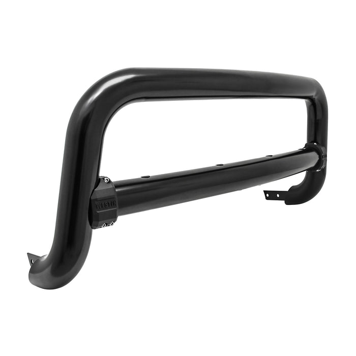 Westin 32-31005 Contour 3.5 Bull Bar; 3.5 in. Tube Diameter; Black Steel; - Truck Part Superstore