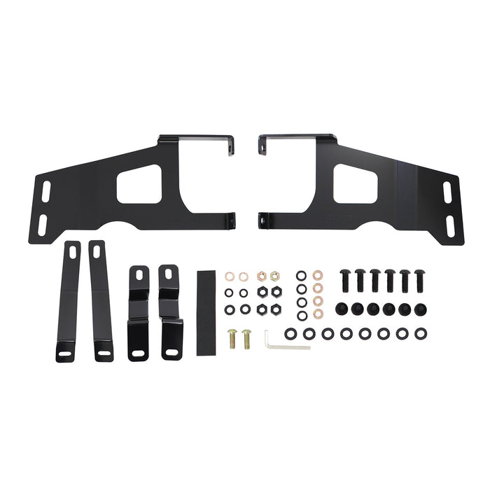 Westin 32-31005 Contour 3.5 Bull Bar; 3.5 in. Tube Diameter; Black Steel; - Truck Part Superstore