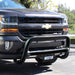 Westin 32-31005 Contour 3.5 Bull Bar; 3.5 in. Tube Diameter; Black Steel; - Truck Part Superstore