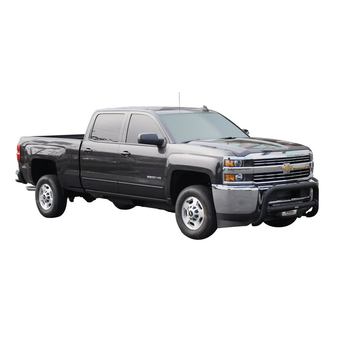 Westin 32-31015T Contour 3.5 Bull Bar; 3.5 in. Tube Diameter; Textured Black Steel; - Truck Part Superstore