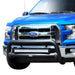 Westin 32-31025T Contour 3.5 Bull Bar; 3.5 in. Tube Diameter; Textured Black Steel; - Truck Part Superstore