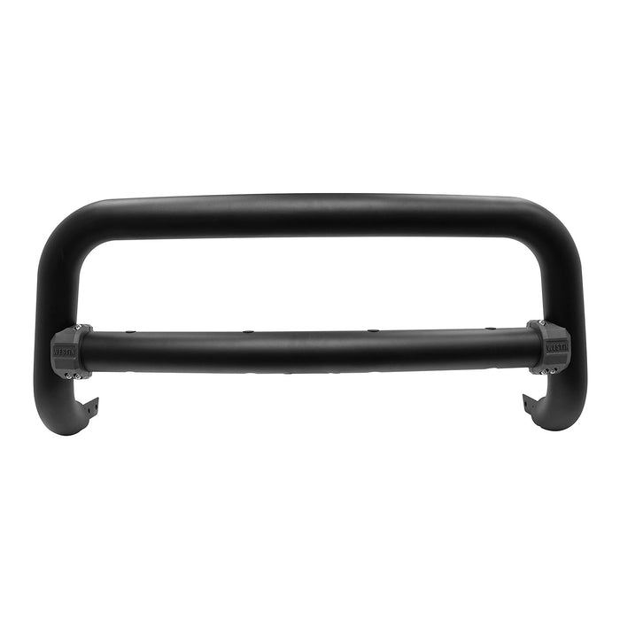 Westin 32-31035T Contour 3.5 Bull Bar; 3.5 in. Tube Diameter; Textured Black Steel; - Truck Part Superstore