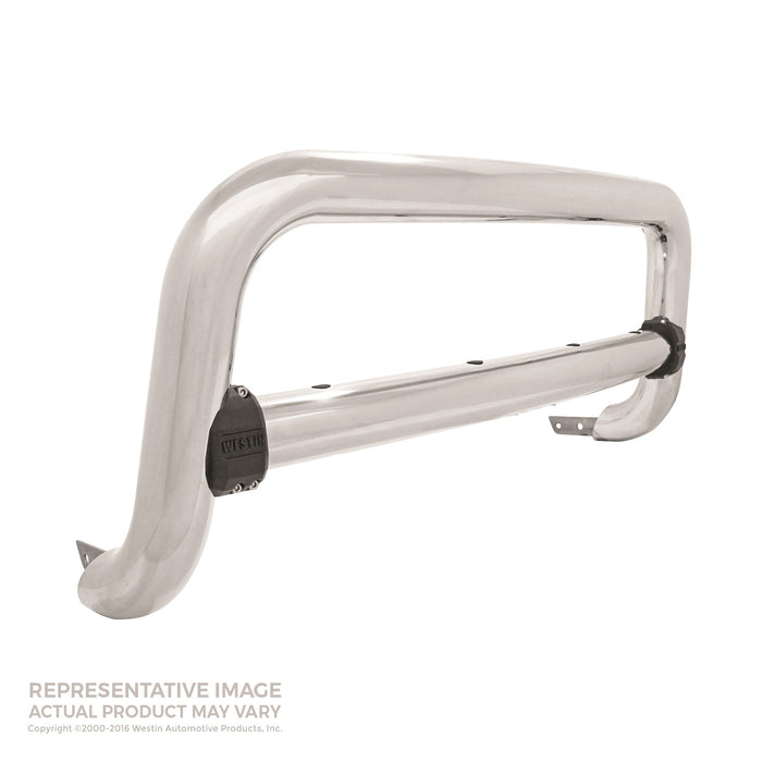 Westin 32-31060 Contour 3.5 Bull Bar; 3.5 in. Tube Diameter; Chrome Stainless Steel; - Truck Part Superstore