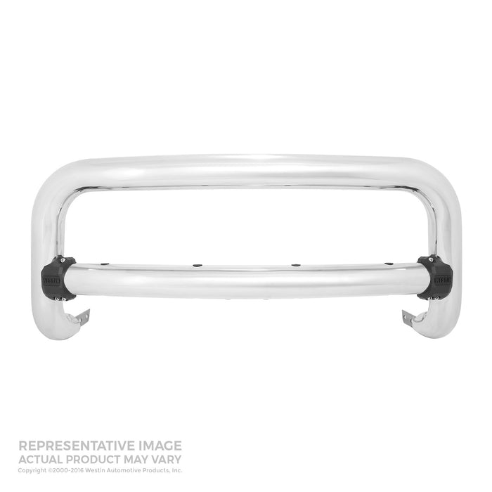 Westin 32-31060 Contour 3.5 Bull Bar; 3.5 in. Tube Diameter; Chrome Stainless Steel; - Truck Part Superstore
