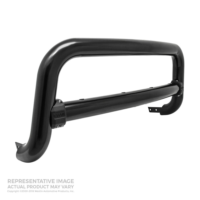 Westin 32-31065 Contour 3.5 Bull Bar; 3.5 in. Tube Diameter; Black Steel; - Truck Part Superstore