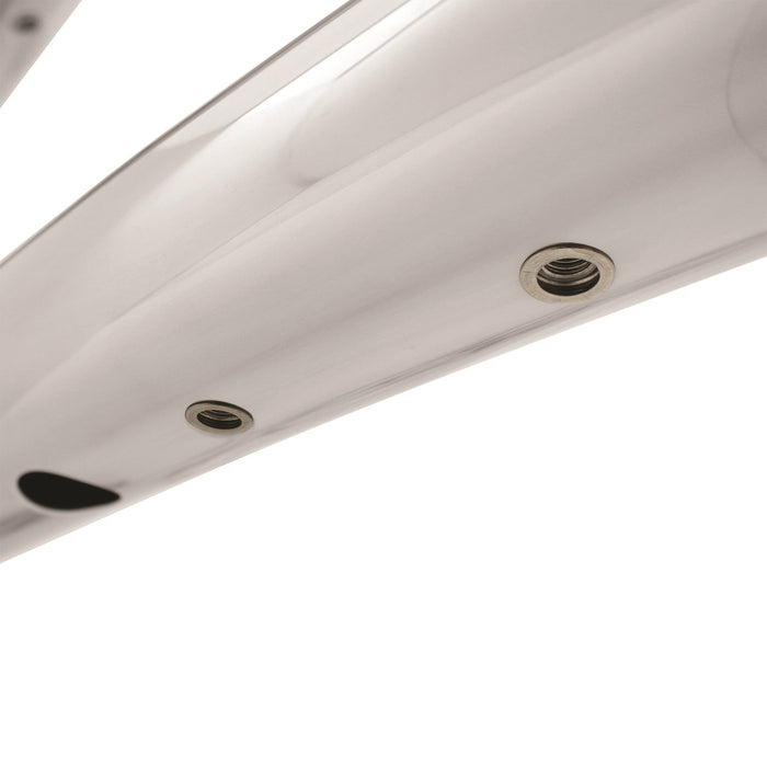 Westin 32-31080 Contour 3.5 Bull Bar; 3.5 in. Tube Diameter; Chrome Stainless Steel; - Truck Part Superstore