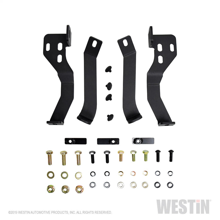 Westin 32-31110 Contour 3.5 Bull Bar; 3.5 in. Tube Diameter; Stainless Steel; - Truck Part Superstore
