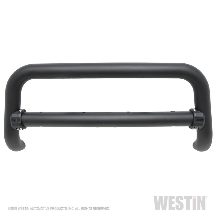 Westin 32-31115T Contour 3.5 Bull Bar; 3.5 in. Tube Diameter; Textured Black Steel; - Truck Part Superstore