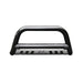 Westin 32-3575 Ultimate Bull Bar; 3 in. Dia.; Black Steel; w/Stainless Steel Skid; - Truck Part Superstore