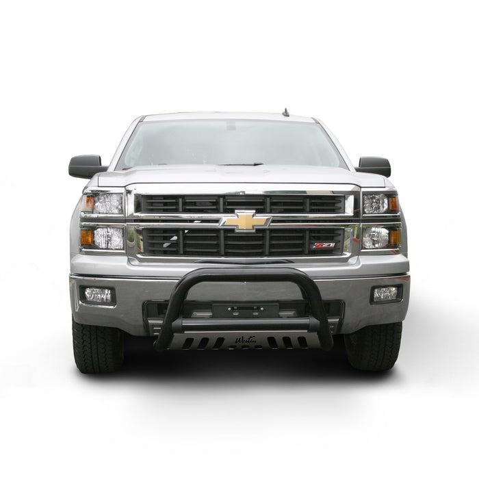 Westin 32-3615 Ultimate Bull Bar; 3 in. Dia.; Black Steel; - Truck Part Superstore