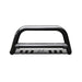 Westin 32-3875 Ultimate Bull Bar; 3 in. Dia.; Black Steel; w/Stainless Steel Skid Plate; - Truck Part Superstore