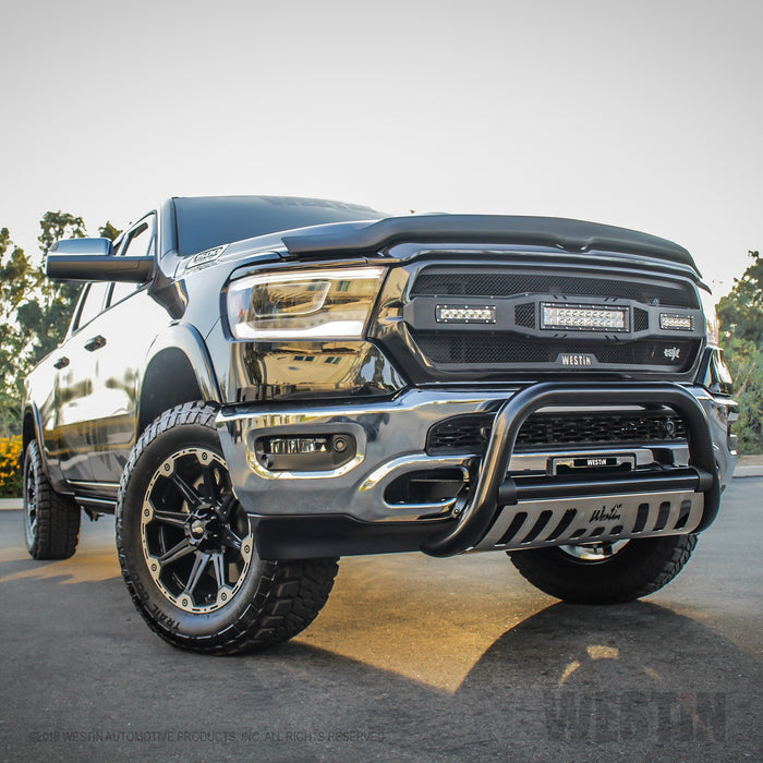 Westin 32-3970 Ultimate Bull Bar; Chrome; - Truck Part Superstore