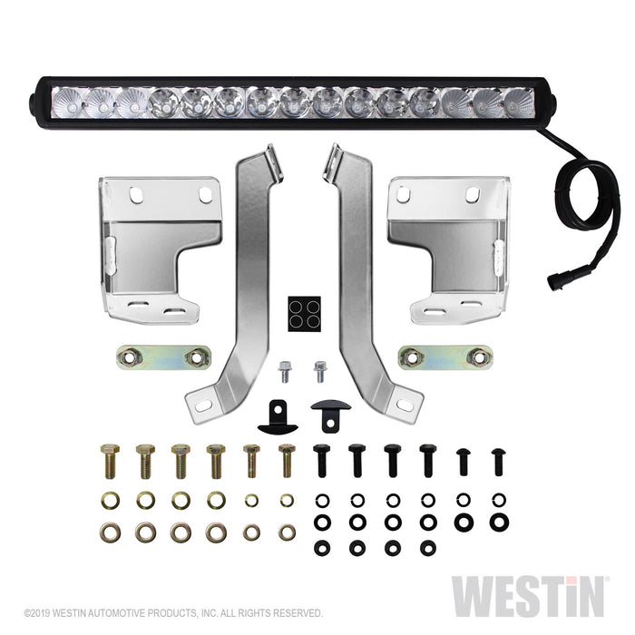 Westin 32-3980L Ultimate LED Bull Bar; Chrome; - Truck Part Superstore