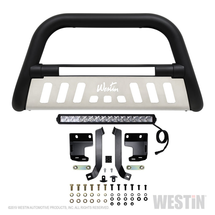 Westin 32-3985L Ultimate LED Bull Bar; Textured Black; - Truck Part Superstore