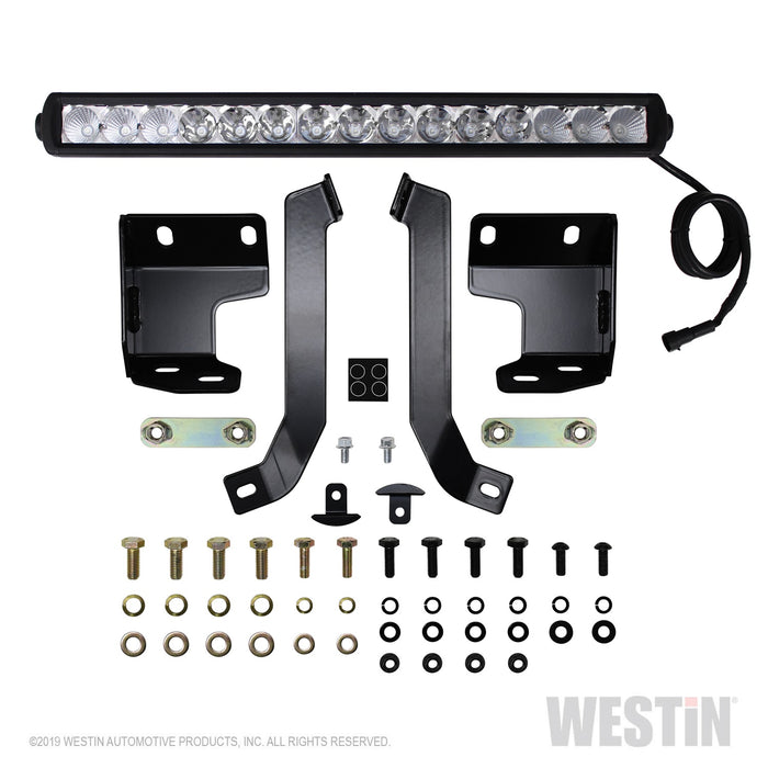 Westin 32-3985L Ultimate LED Bull Bar; Textured Black; - Truck Part Superstore