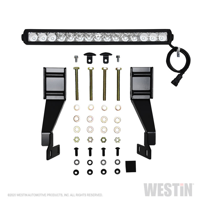 Westin 32-3995L Ultimate LED Bull Bar; Textured Black; - Truck Part Superstore