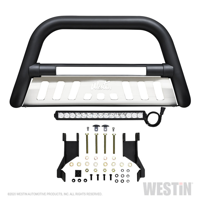 Westin 32-4025L Ultimate LED Bull Bar; Steel; Textured Black; - Truck Part Superstore