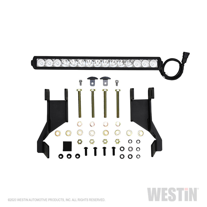 Westin 32-4025L Ultimate LED Bull Bar; Steel; Textured Black; - Truck Part Superstore