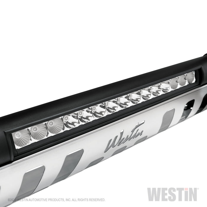 Westin 32-4025L Ultimate LED Bull Bar; Steel; Textured Black; - Truck Part Superstore