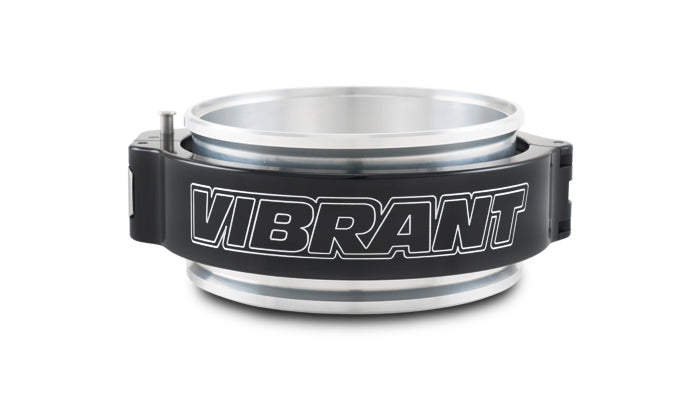 Vibrant Performance 32518 PINLESS HD Clamp Assembly for 4" O.D. Tubing - Anodized Black Clamp - Truck Part Superstore