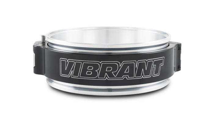 Vibrant Performance 32520 PINLESS HD Clamp Assembly for 5" O.D. Tubing - Anodized Black Clamp - Truck Part Superstore
