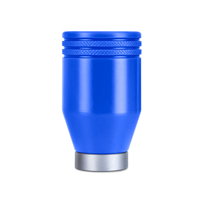 Mishimoto MMSK-WRX-22WRB Weighted Shift Knob, Fits Subaru WRX 2022+, World Rally Blue, Silver Core - Truck Part Superstore
