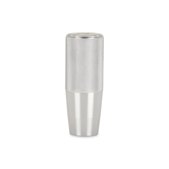Mishimoto MMSK-XLK-SL Mishimoto Weighted Shift Knob, XL, Knurled, Silver - Truck Part Superstore