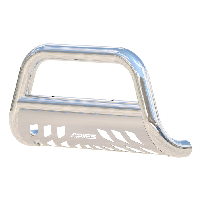ARIES 35-3014 3" Polished Stainless Bull Bar, Select Ford F-250, F-350 Super Duty for Select Ford F-250