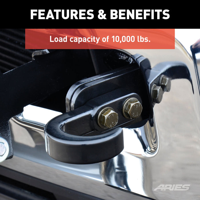 ARIES 35-5TOW Bull Bar Tow Hooks for Dodge, Ram Trucks