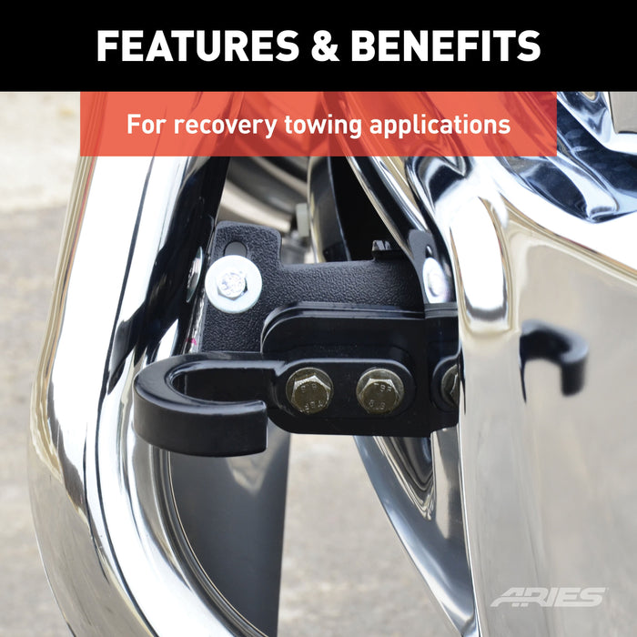 ARIES 35-5TOW Bull Bar Tow Hooks for Dodge, Ram Trucks