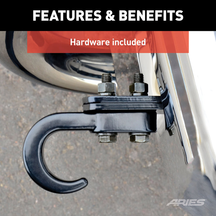 ARIES 35-5TOW Bull Bar Tow Hooks for Dodge, Ram Trucks
