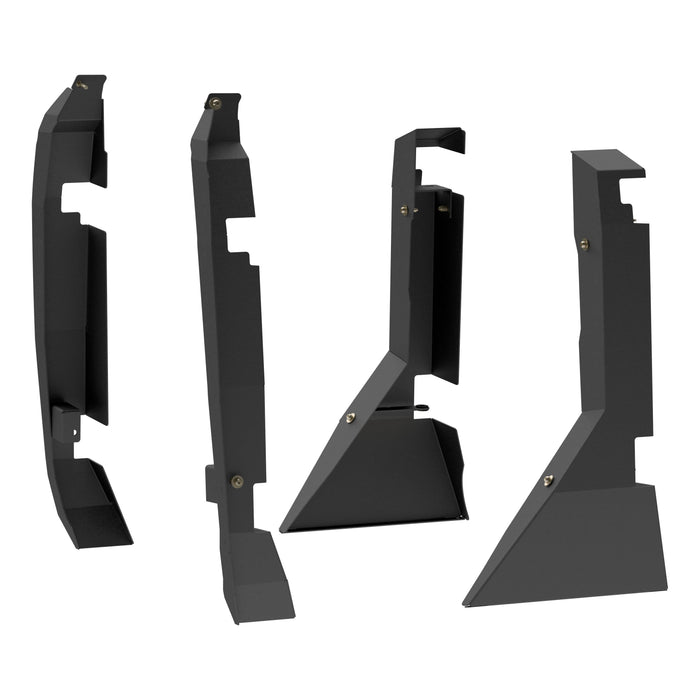 ARIES 3500255 Tube   Door Hinge Covers for Ford Bronco 4-Door - 4-Piece Set for Select Ford Bronco