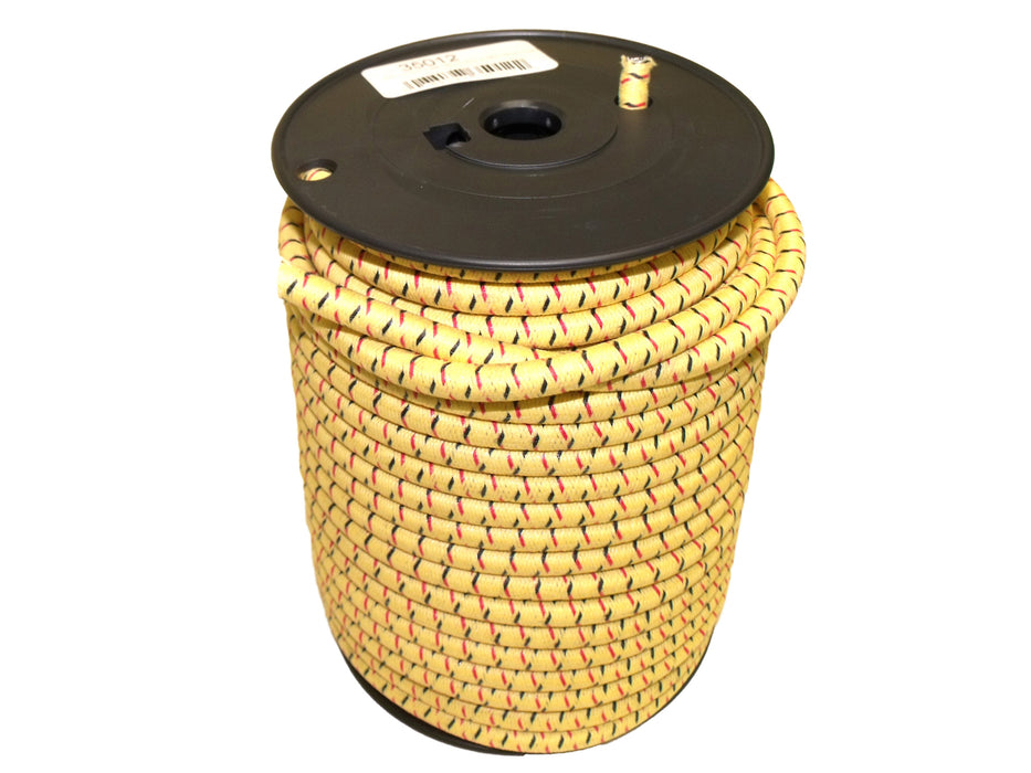 Taylor Cable 35012 7mm Spiro-Pro Cloth Ignition Wire Set; Spiro-Wound; 100 ft.; Yellow; - Truck Part Superstore