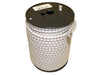 Taylor Cable 35015 7mm Spiro-Pro Cloth Ignition Wire Set; Spiro-Wound; 100 ft.; Gray; - Truck Part Superstore