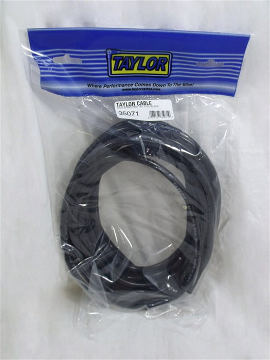 Taylor Cable 35071 Spiro-Pro Wound Ignition Wire; Bulk Roll; 30 ft.; Black; - Truck Part Superstore