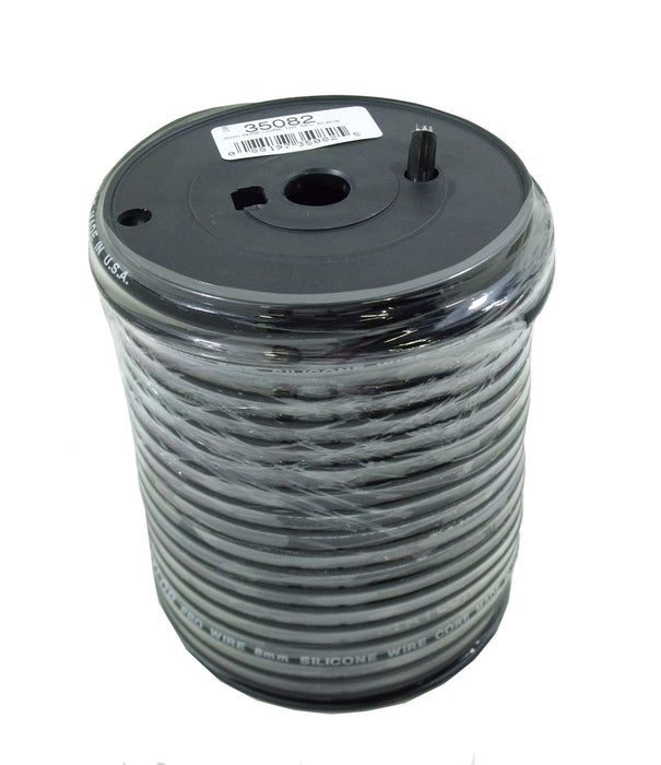 Taylor Cable 35082 Wire Core Ignition Wire; Bulk Roll; 100 ft.; Black; - Truck Part Superstore