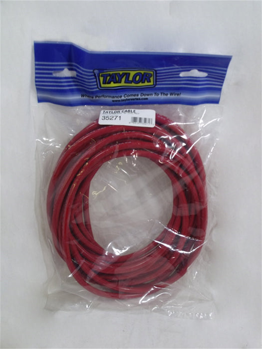 Taylor Cable 35281 Wire Core Ignition Wire; Bulk Roll; 30 ft.; Red; - Truck Part Superstore