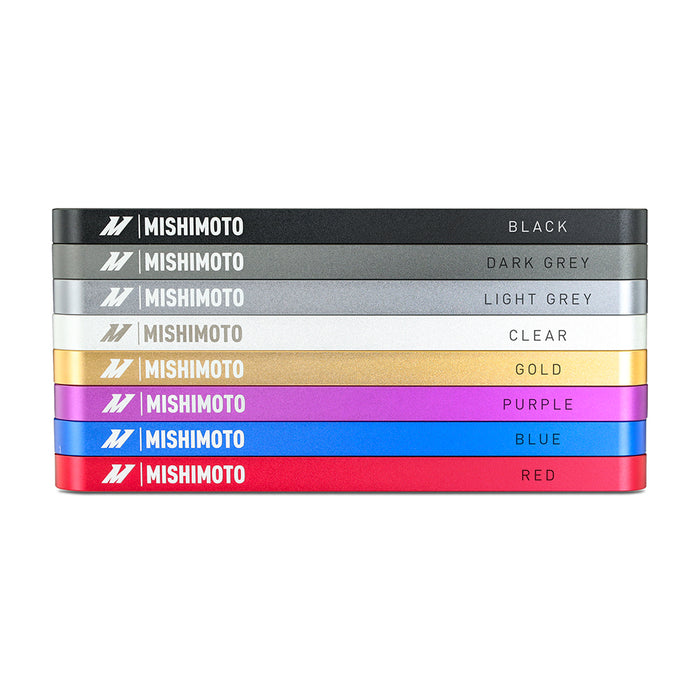 Mishimoto MMINT-UCF-M4B-S-BK MMINT-UCF, Matte Tanks, 450mm Black Core, Straight, Black Anodized V-Band - Truck Part Superstore