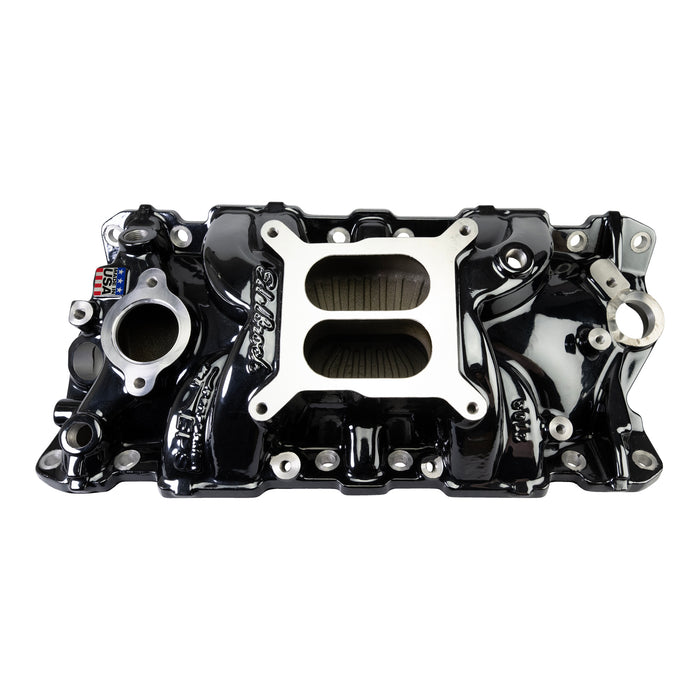 Edelbrock 2703-BP Small-Block Chevy, Black Plasma - Truck Part Superstore