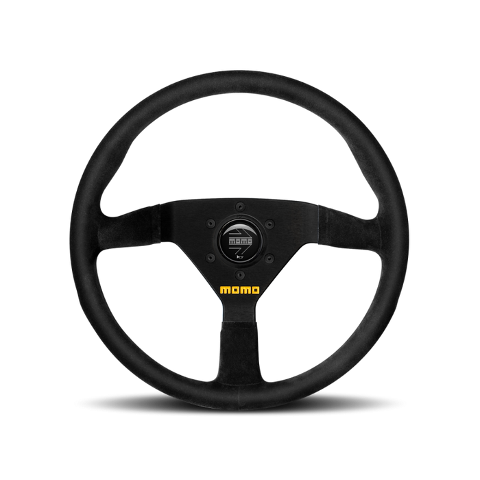 MOMO AUTOMOTIVE ACCESSORIES R1909/35L MOD 78 Steering Wheel Black Leather