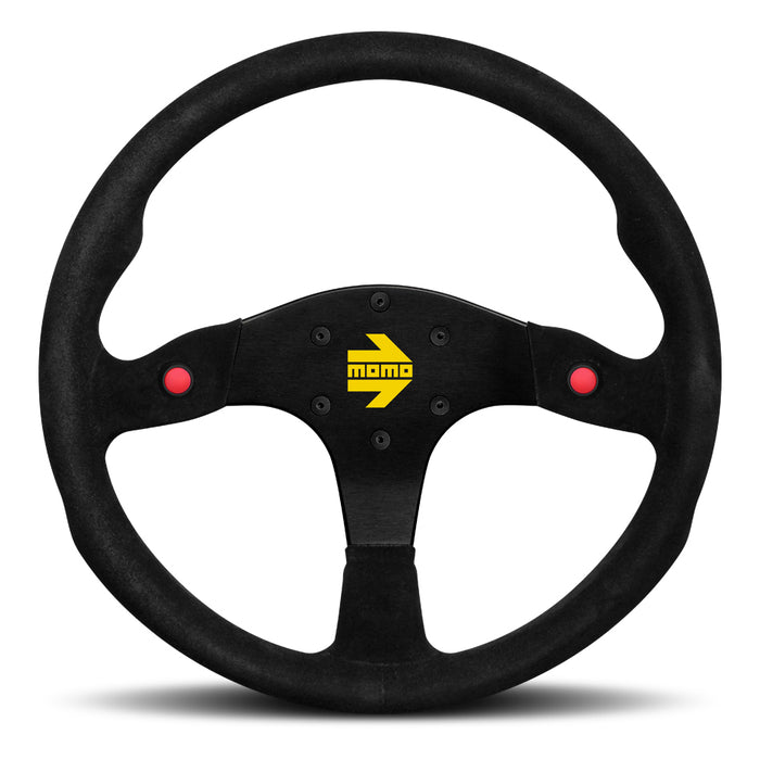 MOMO AUTOMOTIVE ACCESSORIES R1980/35S MOD 80 Steering Wheel Black Suede