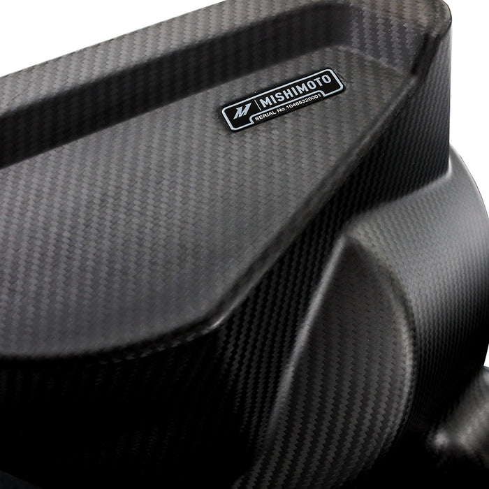 Mishimoto MMAI-G80-21CFM Carbon Fiber Performance Air Intake, fits BMW G8X M3/M4 2021+, Matte - Truck Part Superstore